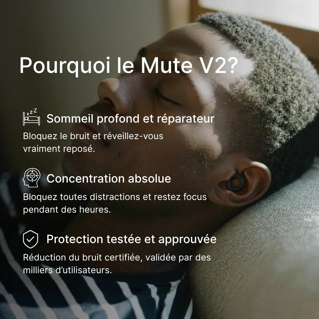 Dormez mieux grâce au Mute V2
